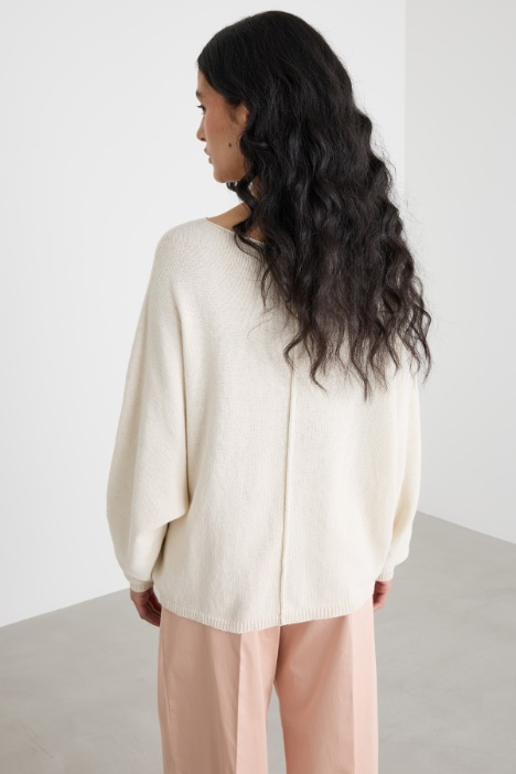 Maglia con manica a kimono