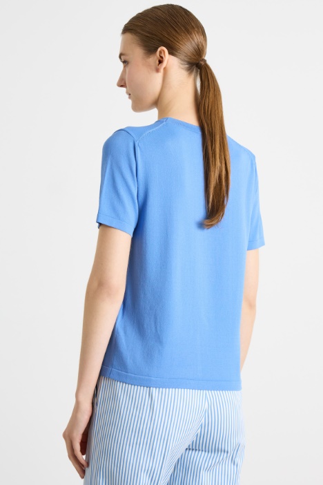 Maglia aderente a manica corta