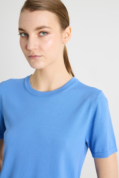 Maglia aderente a manica corta