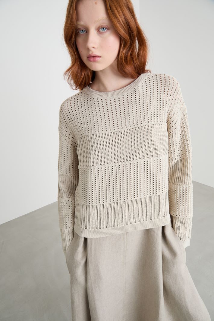 Open-knit jumper Intrend - 3