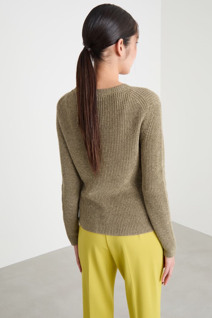 Popcorn-stitch jumper Intrend - 4
