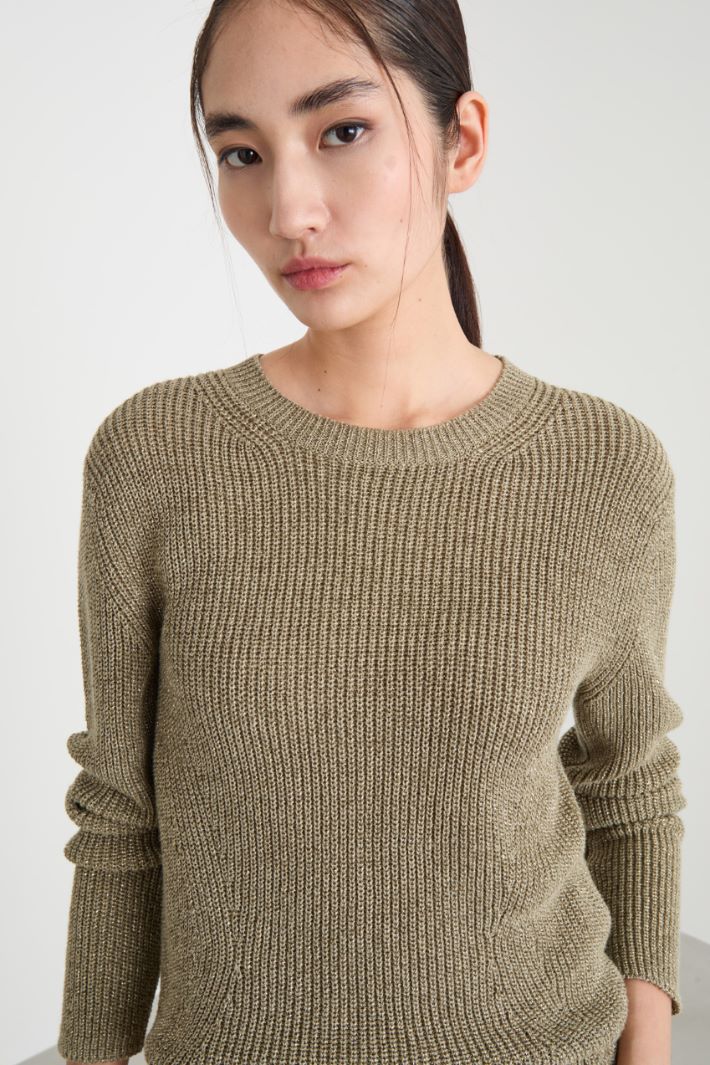 Popcorn-stitch jumper Intrend - 3