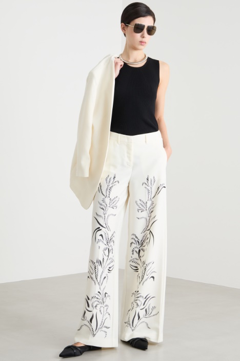 Sleeveless knit top Intrend