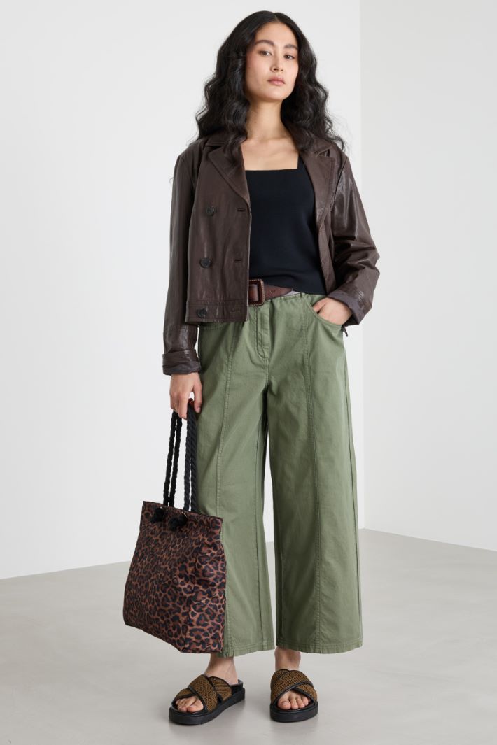 Slim-Fit Knit Top Intrend