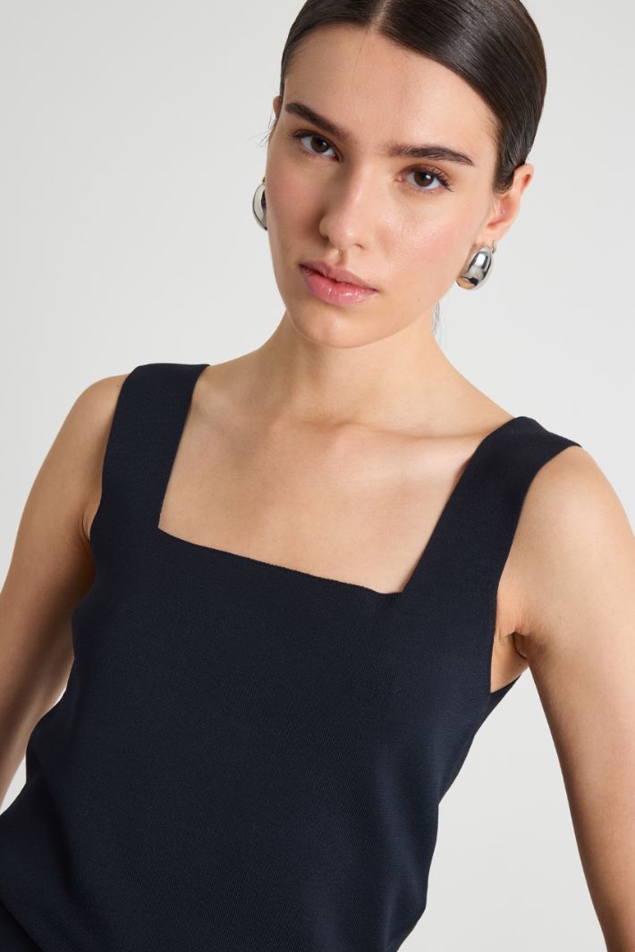 Slim-Fit Knit Top Intrend - 3