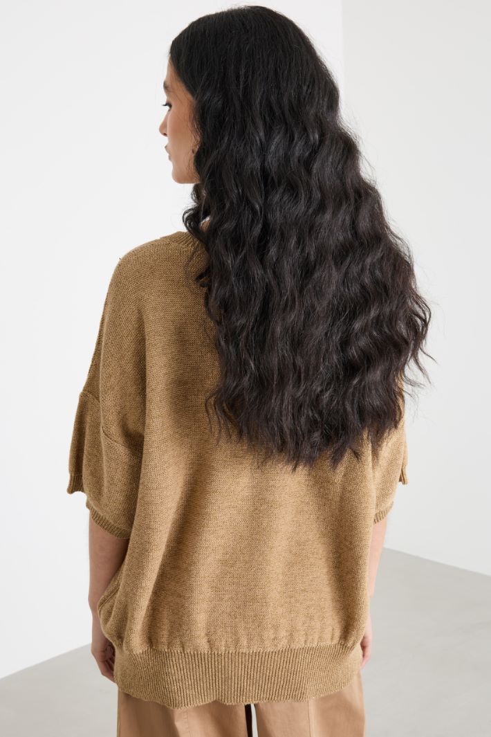 Maglia ampia a manica corta Intrend - 4