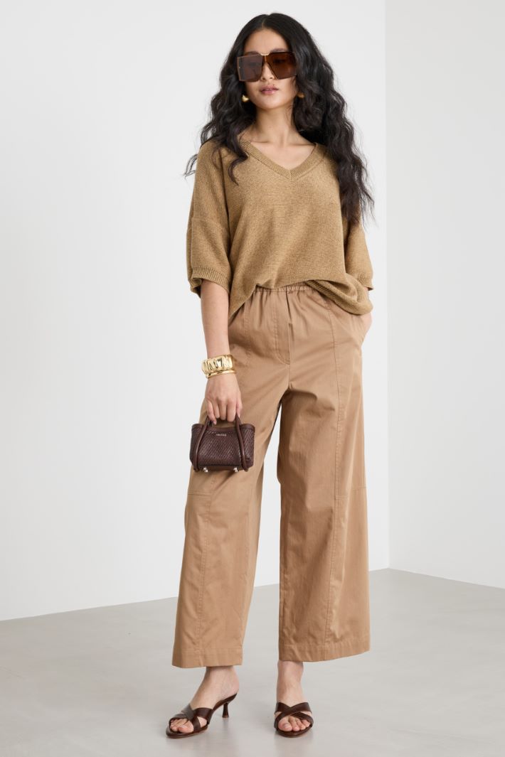 Maglia ampia a manica corta Intrend