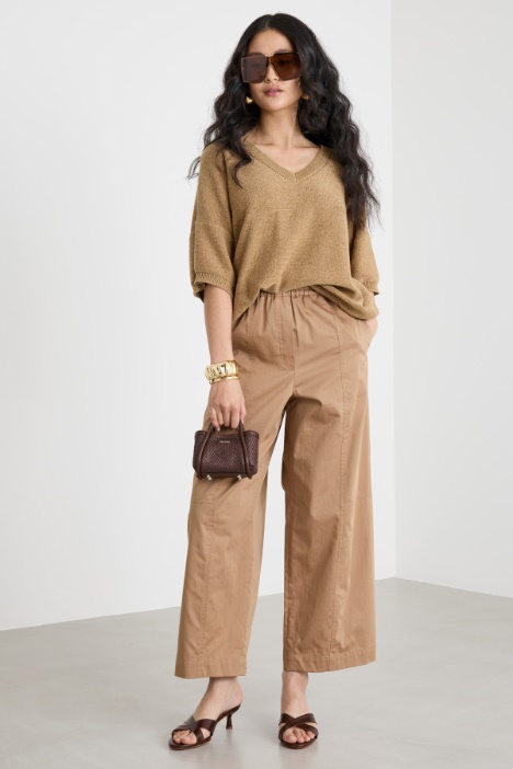 Relaxed-Fit Cotton Knit Intrend