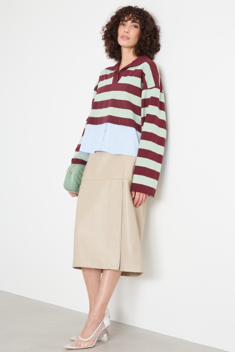 Gonna dritta con pinces Intrend