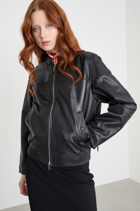 Bomber con collo a listino Intrend