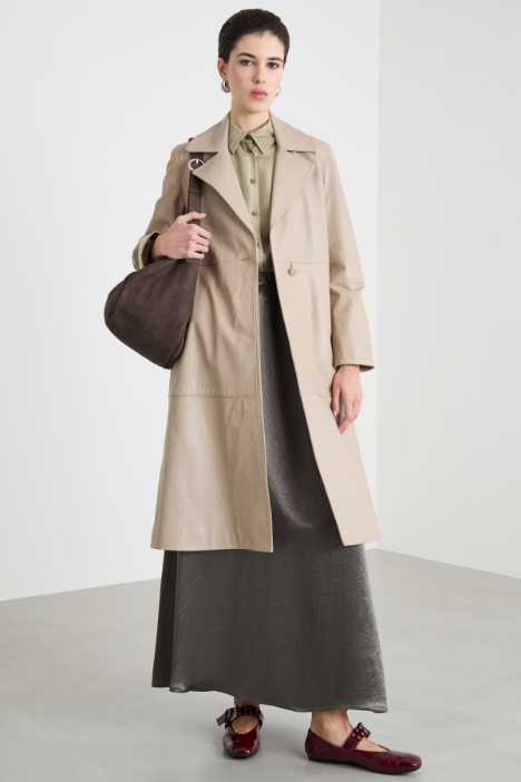 Trench doppiopetto con cintura Intrend