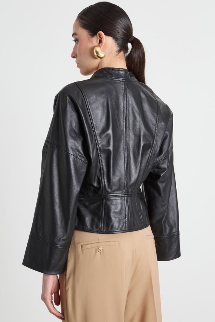 Cazadora biker entallada Intrend - 4