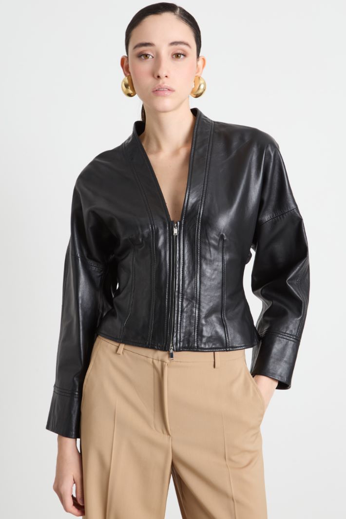 Cazadora biker entallada Intrend - 2