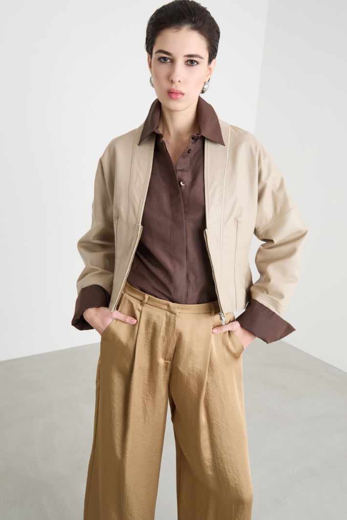 Fitted biker jacket Intrend - 2