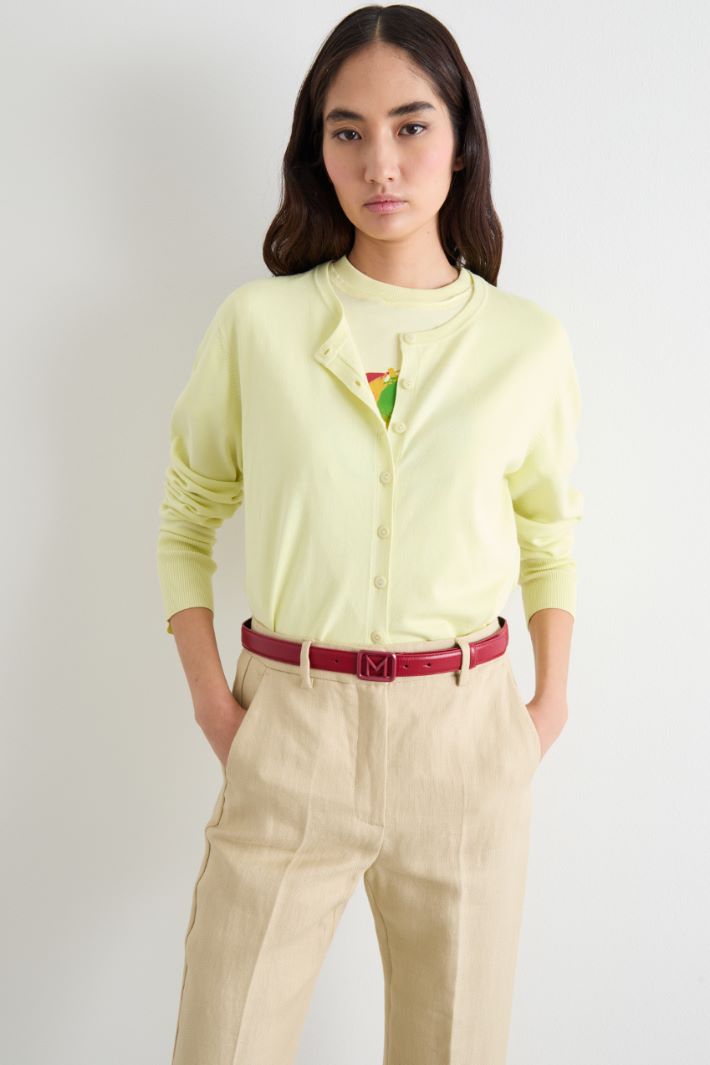 Cintura con fibbia verniciata Intrend - 3