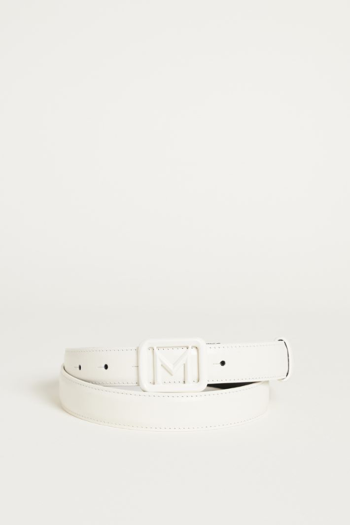 Cintura con fibbia verniciata Intrend