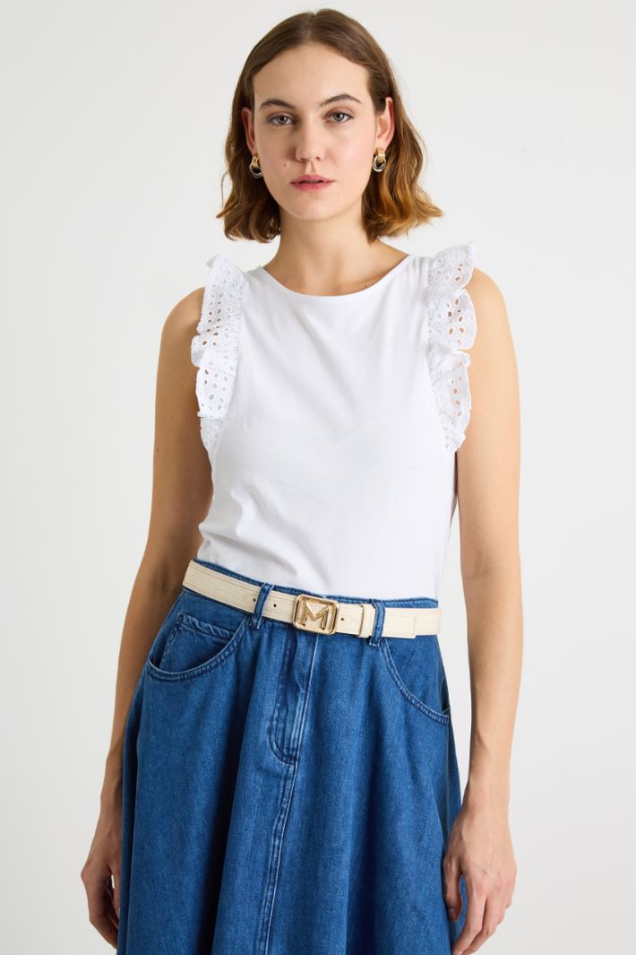 Cintura in rafia Intrend - 3