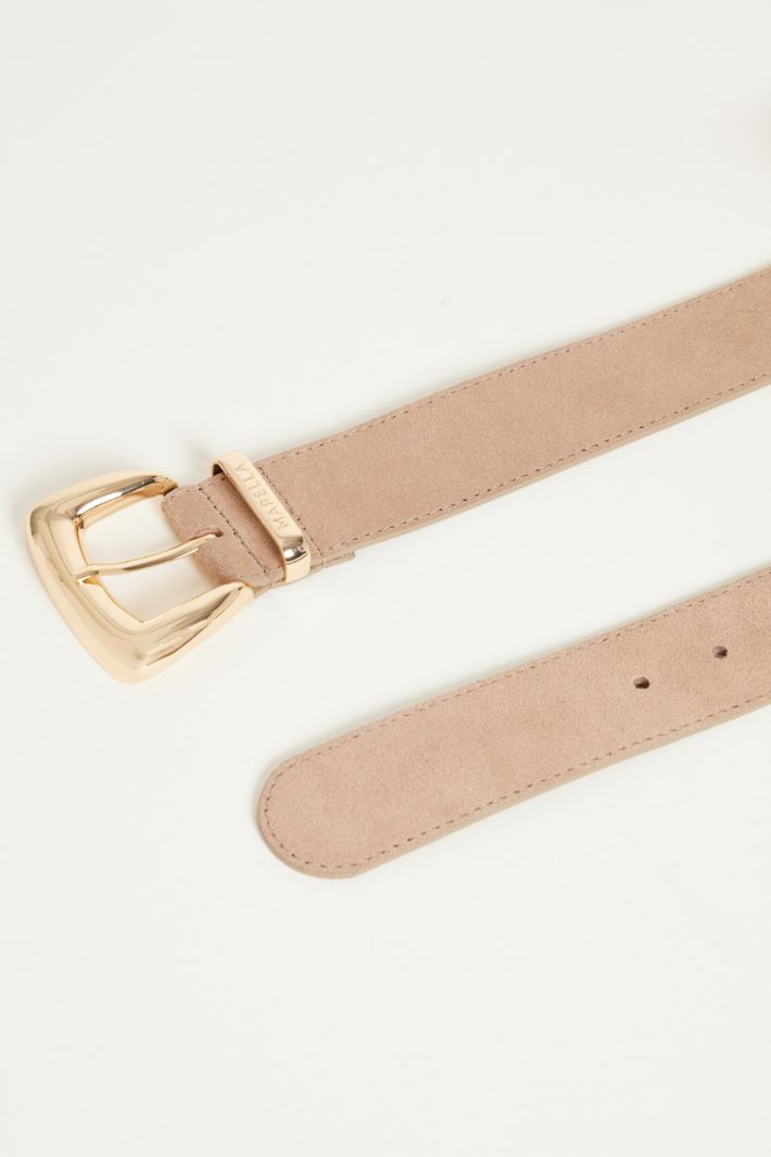 Cintura in pelle scamosciata Intrend - 2