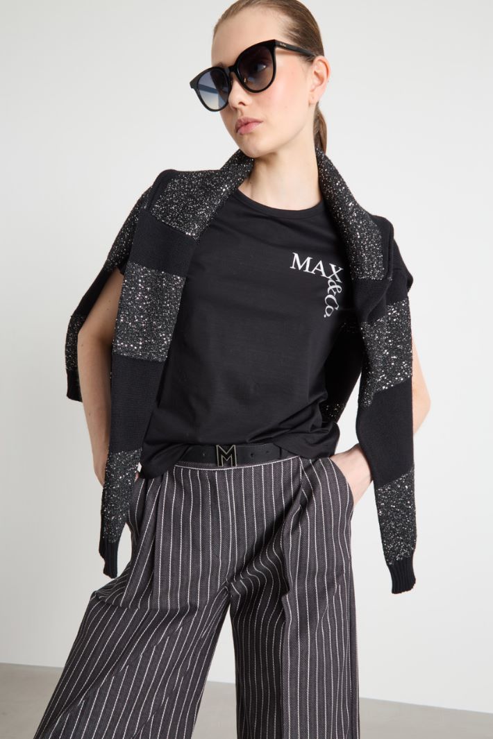 Cintura in canvas di cotone e lino Intrend - 3