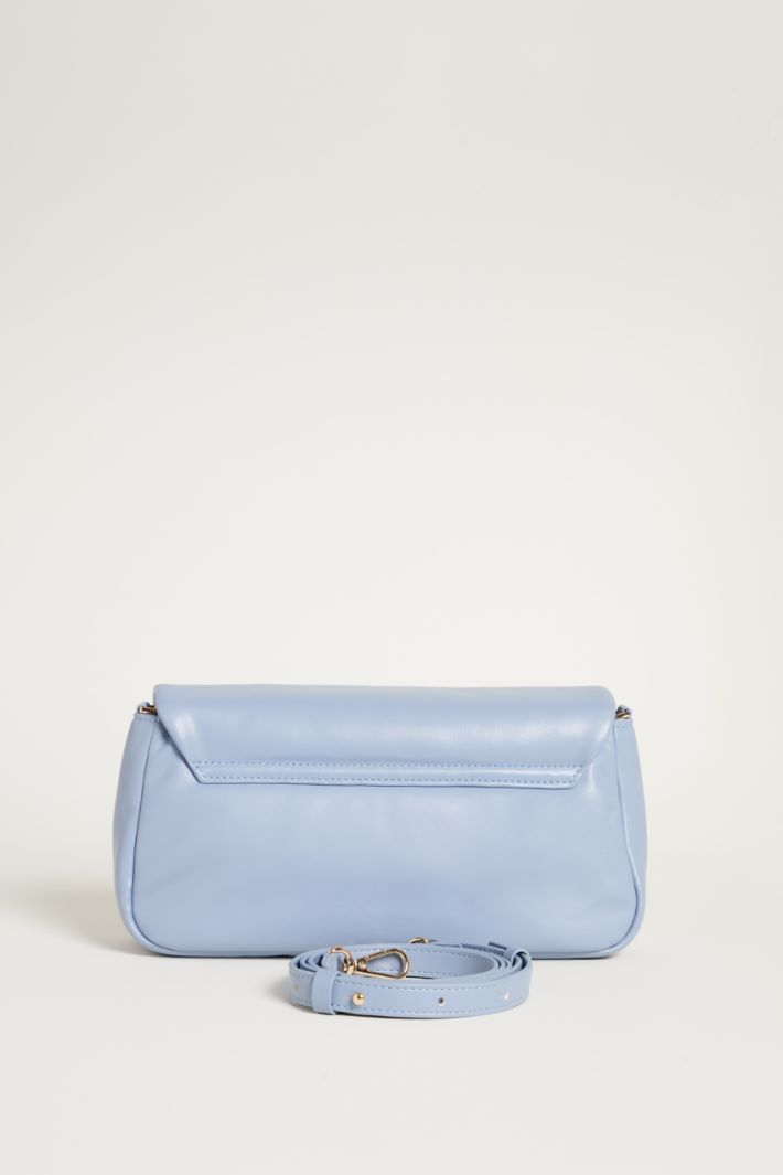 Coated fabric bag with plaited handle Intrend - 3