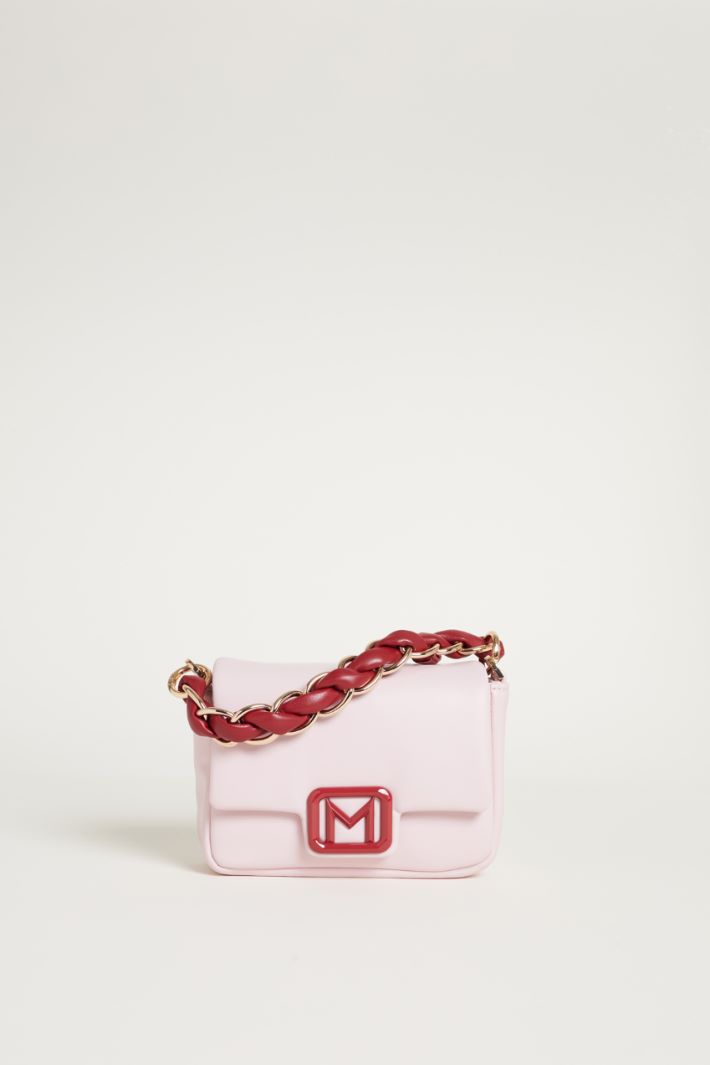 Padded bag in coated fabric Intrend