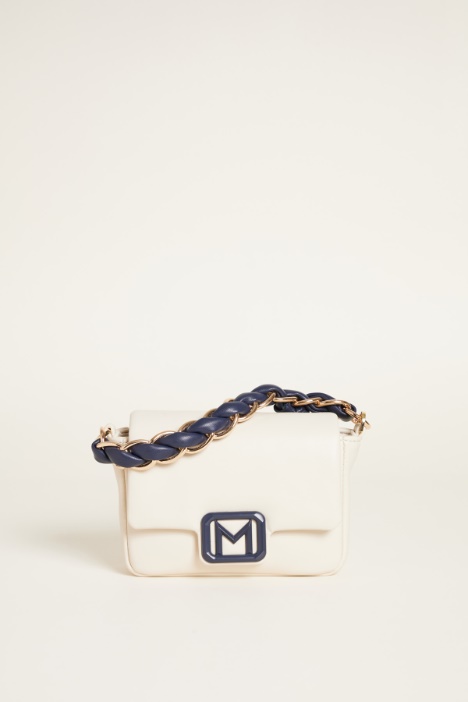 Borsa imbottita in tessuto spalmato Intrend