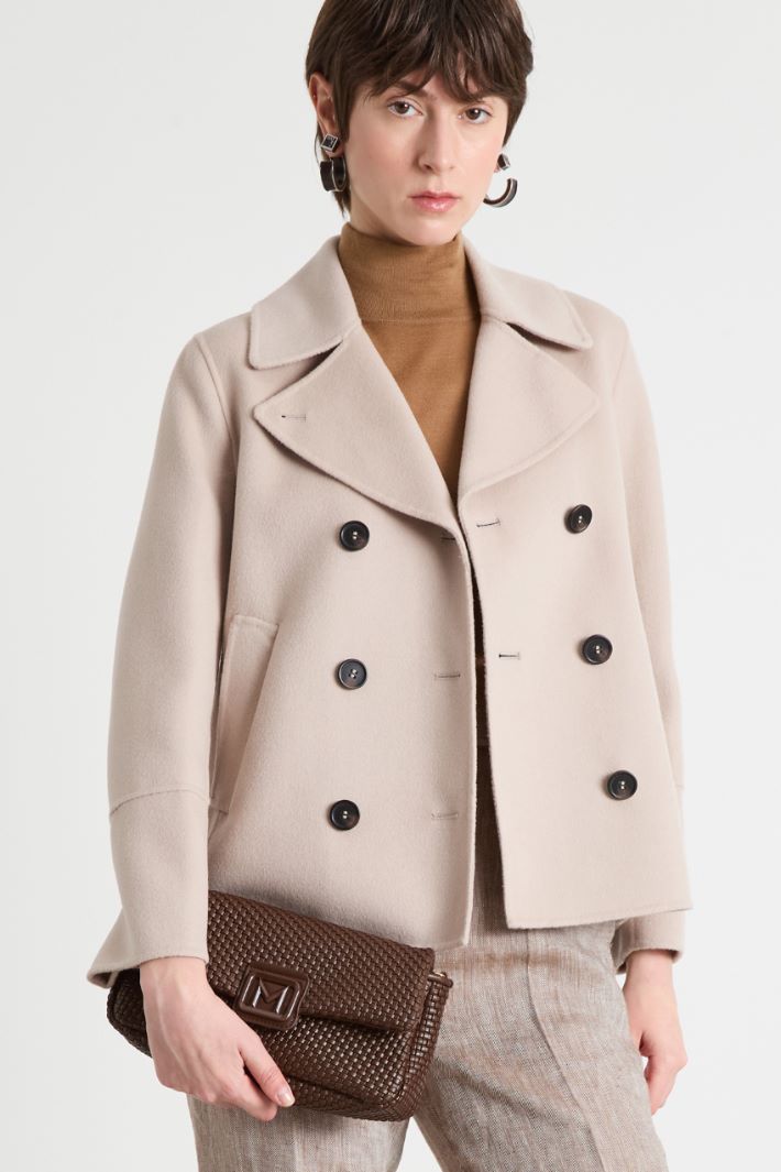 Borsa in tessuto spalmato intrecciato Intrend - 5