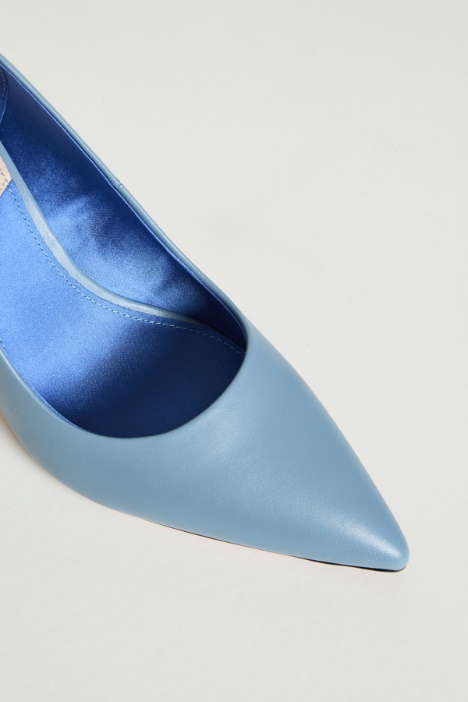 Décolleté in pelle