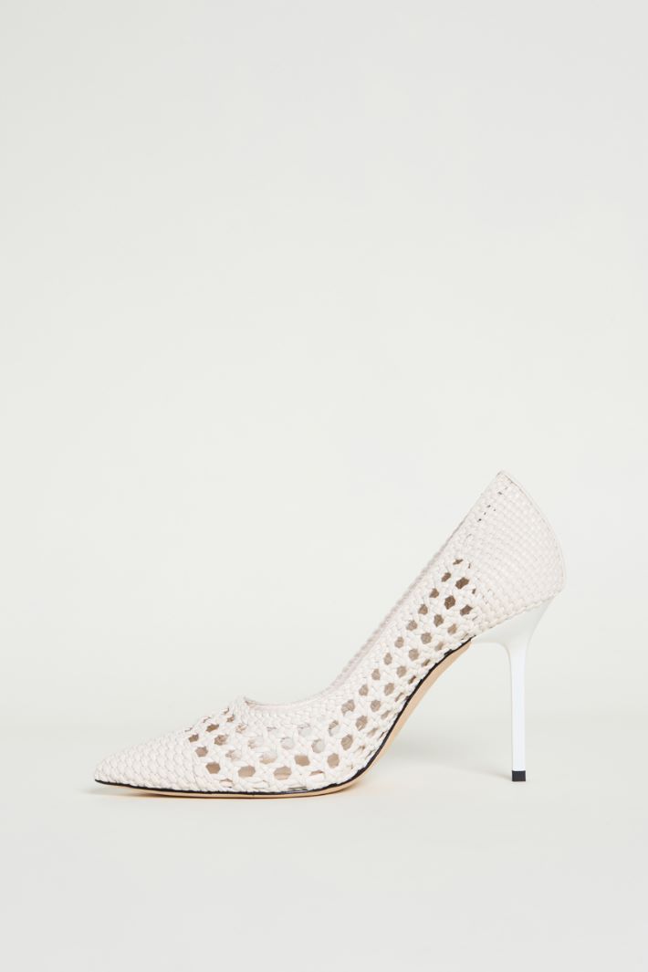 Woven coated-fabric court shoes Intrend - 3