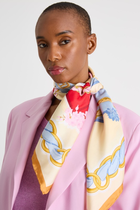 Silk scarf Intrend