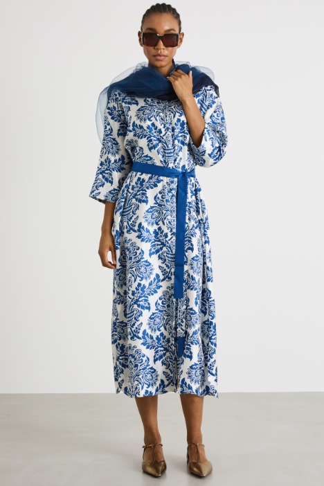 Silk and viscose stole Intrend