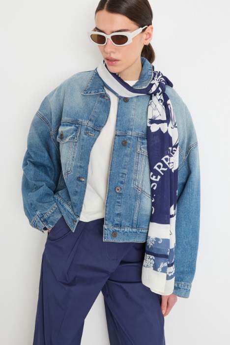 Stola stampata Intrend