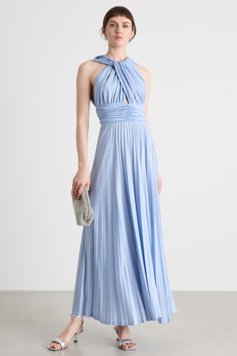 Abito in jersey plissè Intrend