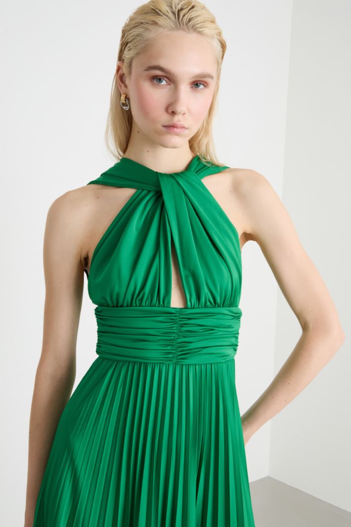 Plissé jersey dress Intrend - 3