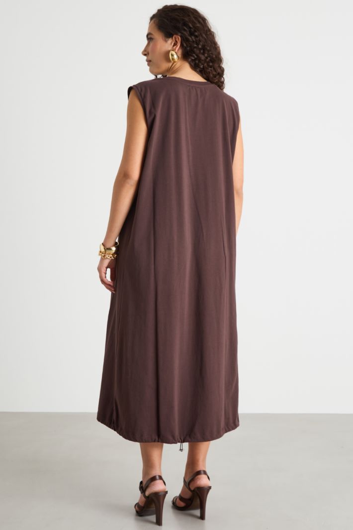 Loose-fit drawstring dress Intrend - 4