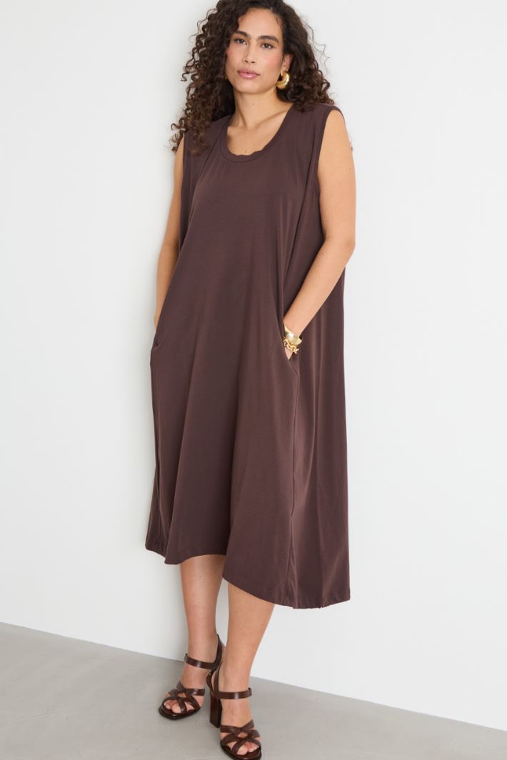 Loose-fit drawstring dress Intrend - 2