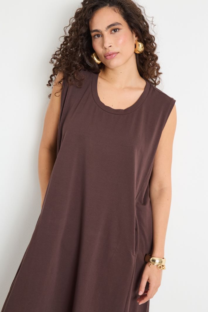 Loose-fit drawstring dress Intrend - 3