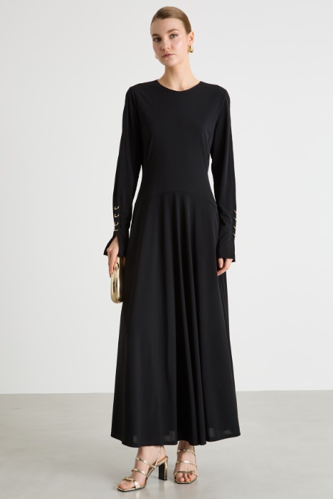 Cut-Out Jersey Dress Intrend