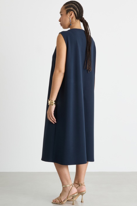 Vestido de punto compacto