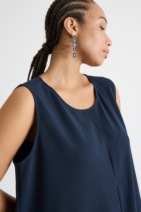 Vestido de punto compacto