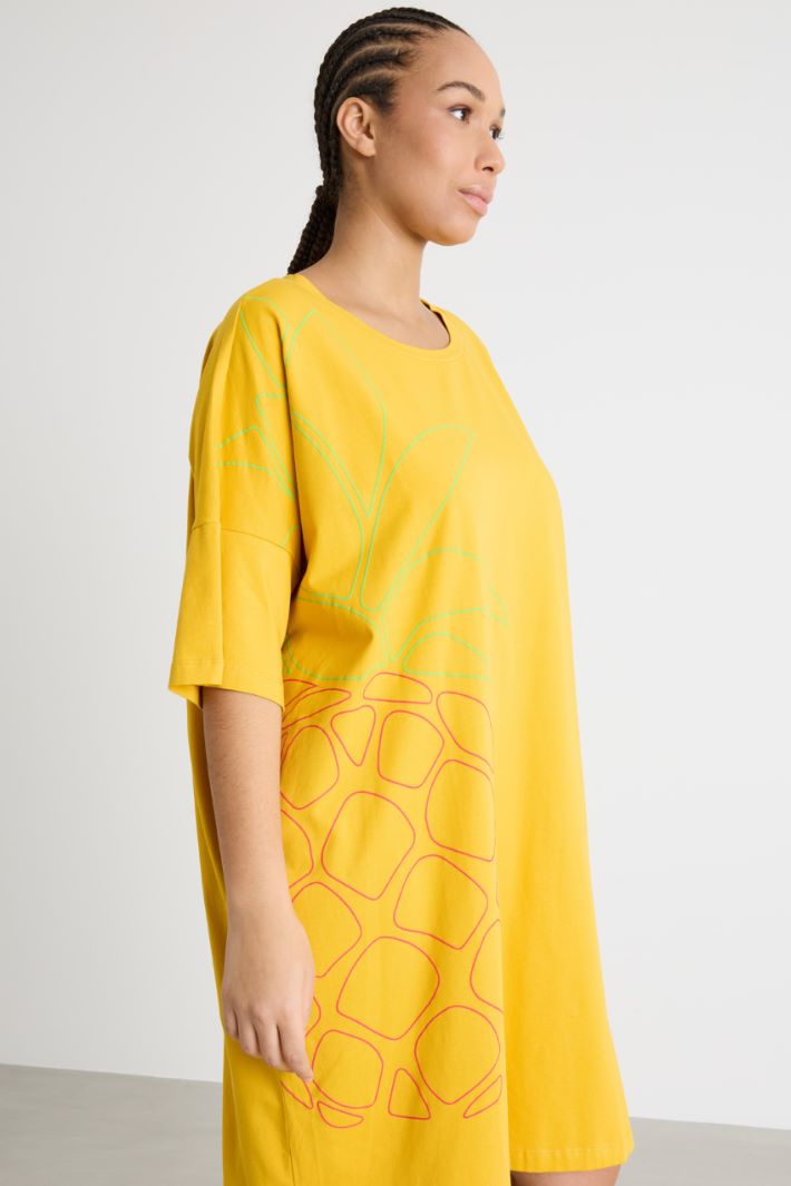 Relaxed-fit jersey dress Intrend - 3