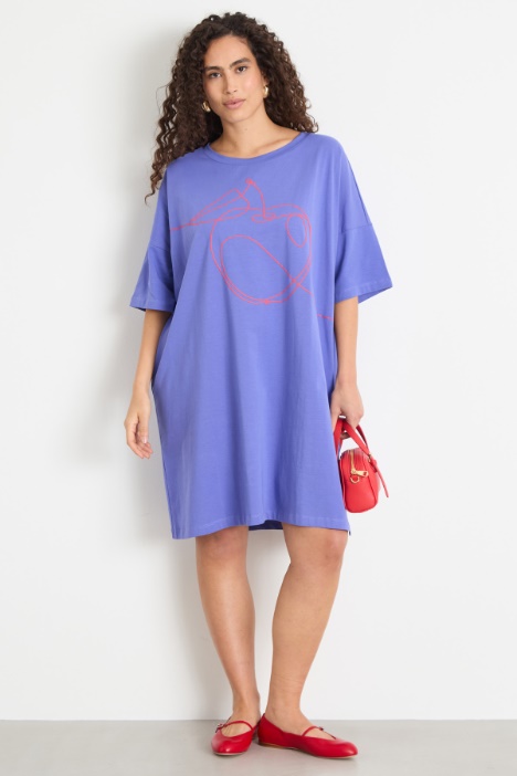 Abito ampio in jersey Intrend