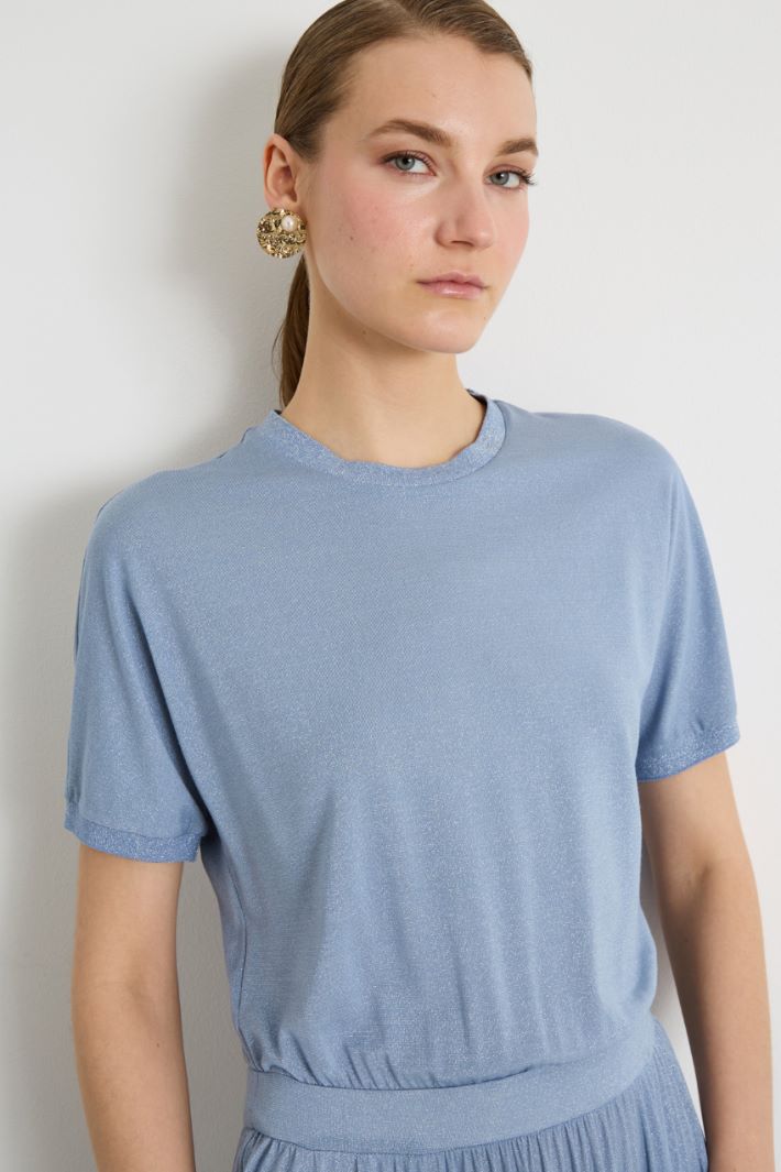 Plissé-Skirt Dress Intrend - 3