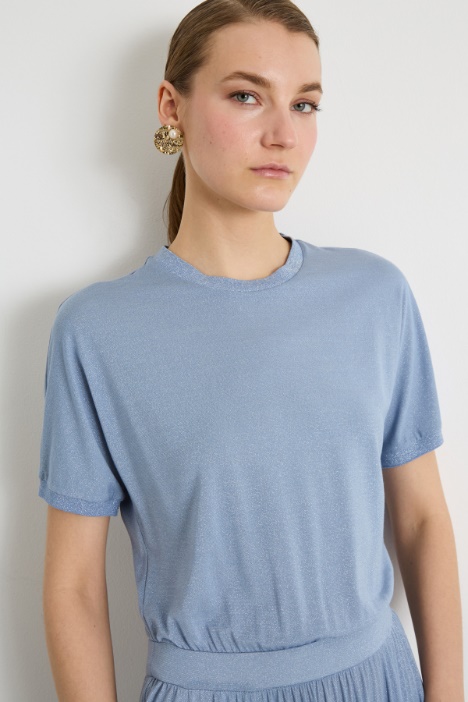 Abito con gonna plissé