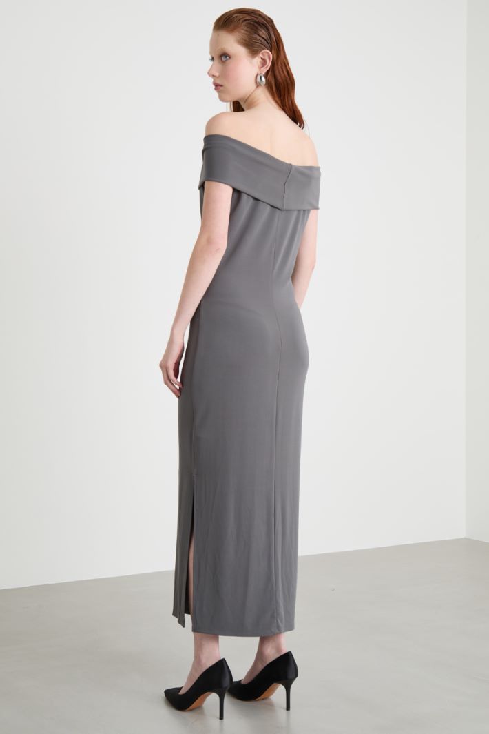 Fitted jersey dress Intrend - 4
