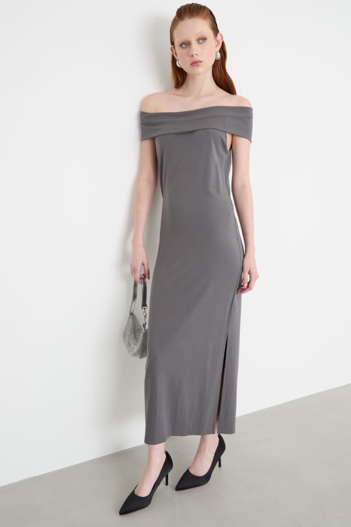Fitted jersey dress Intrend - 2