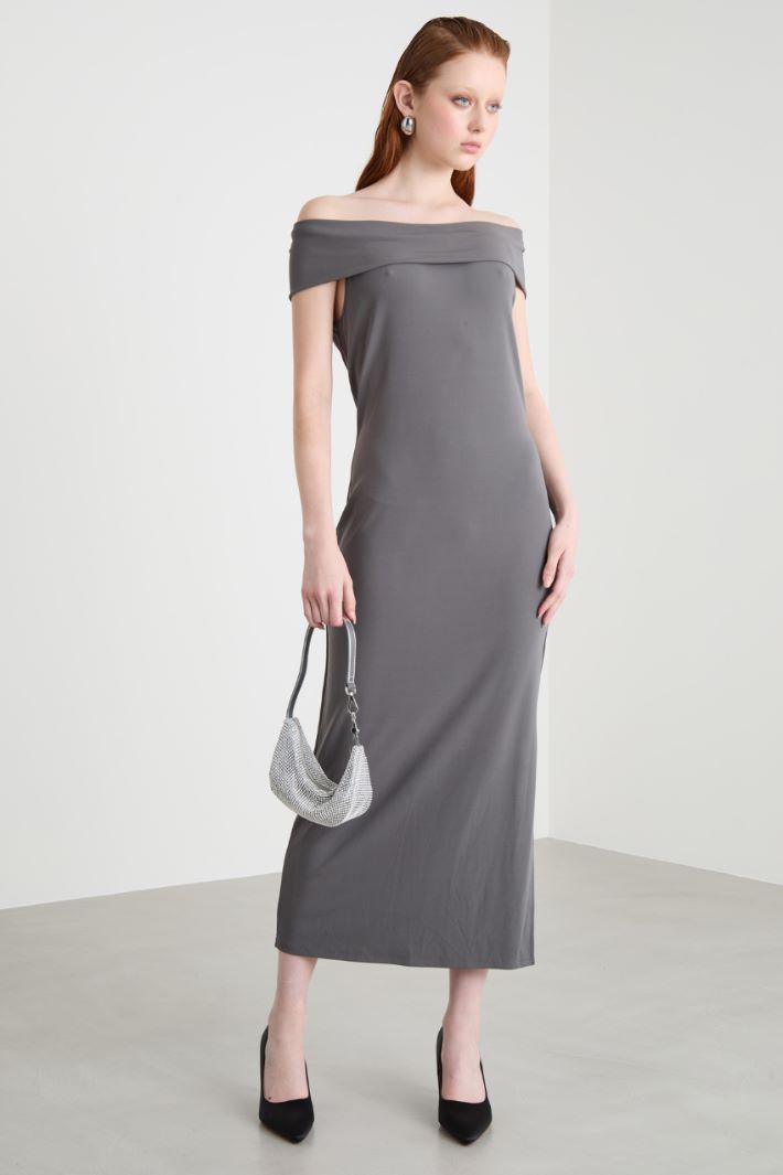 Fitted jersey dress Intrend