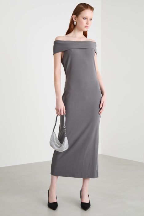 Fitted jersey dress Intrend