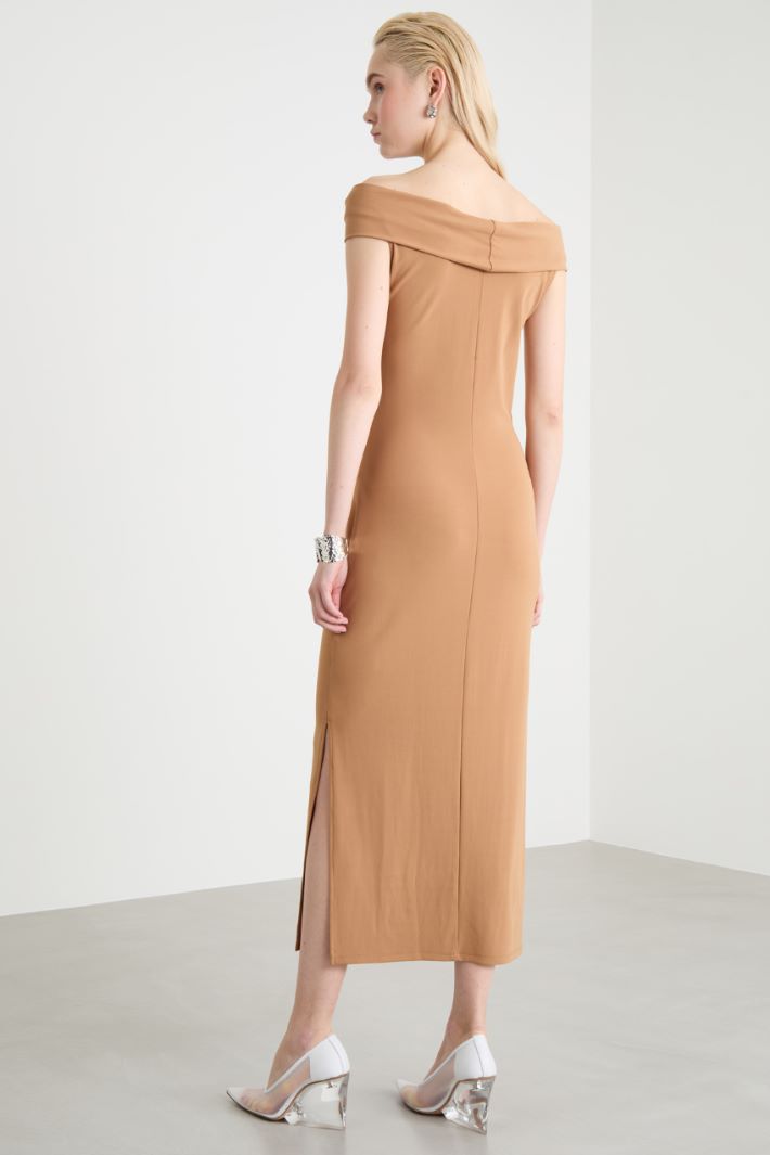 Fitted jersey dress Intrend - 4