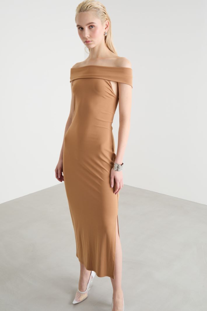 Fitted jersey dress Intrend - 2